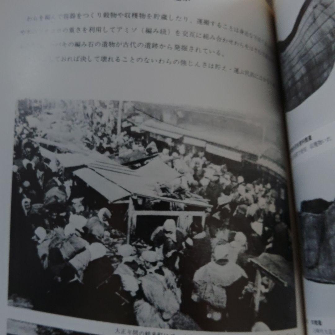 昭和レトロ　民芸　藁テゴ(運搬用具)