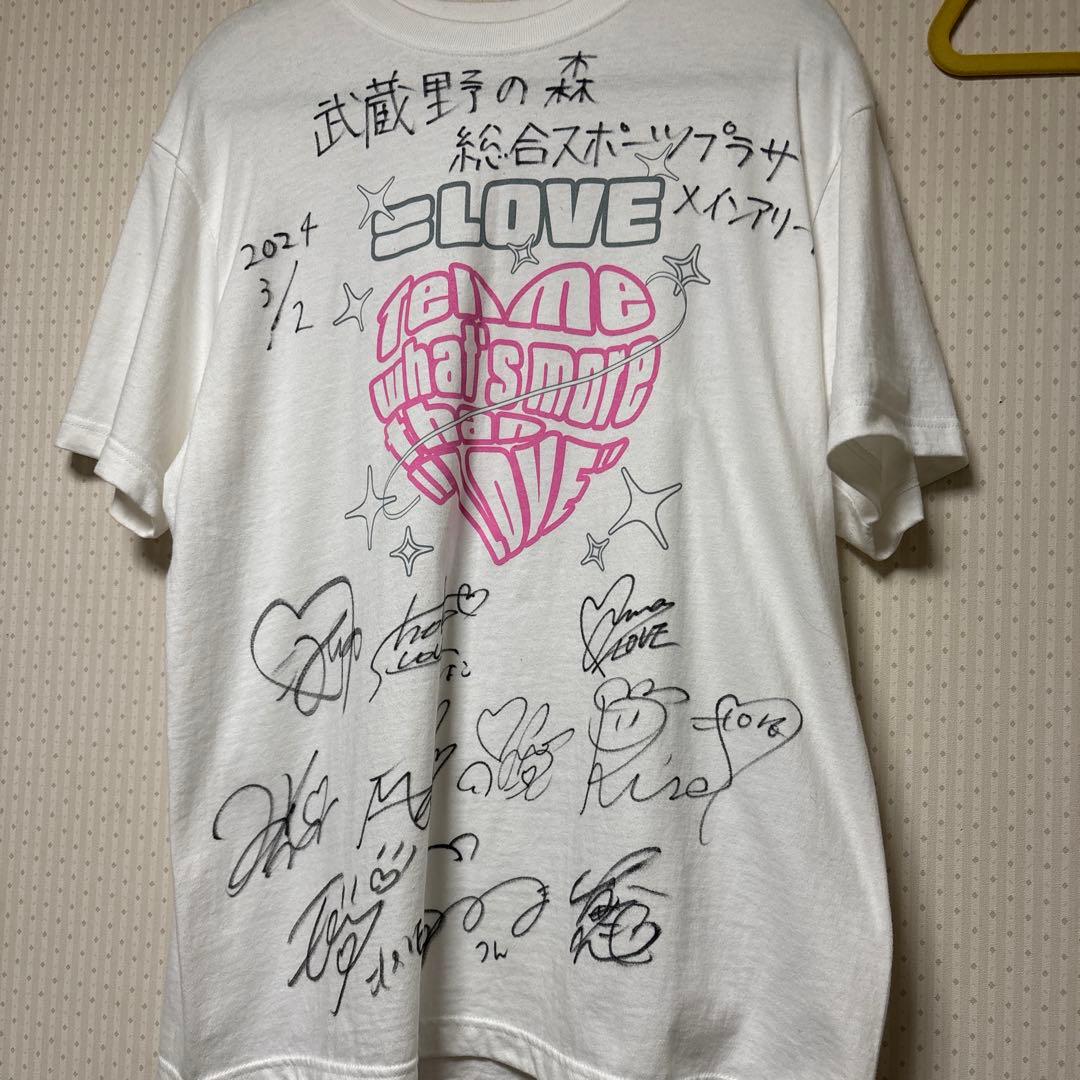 イコラブ　メンバー全員サイン入りシャツ　非売品