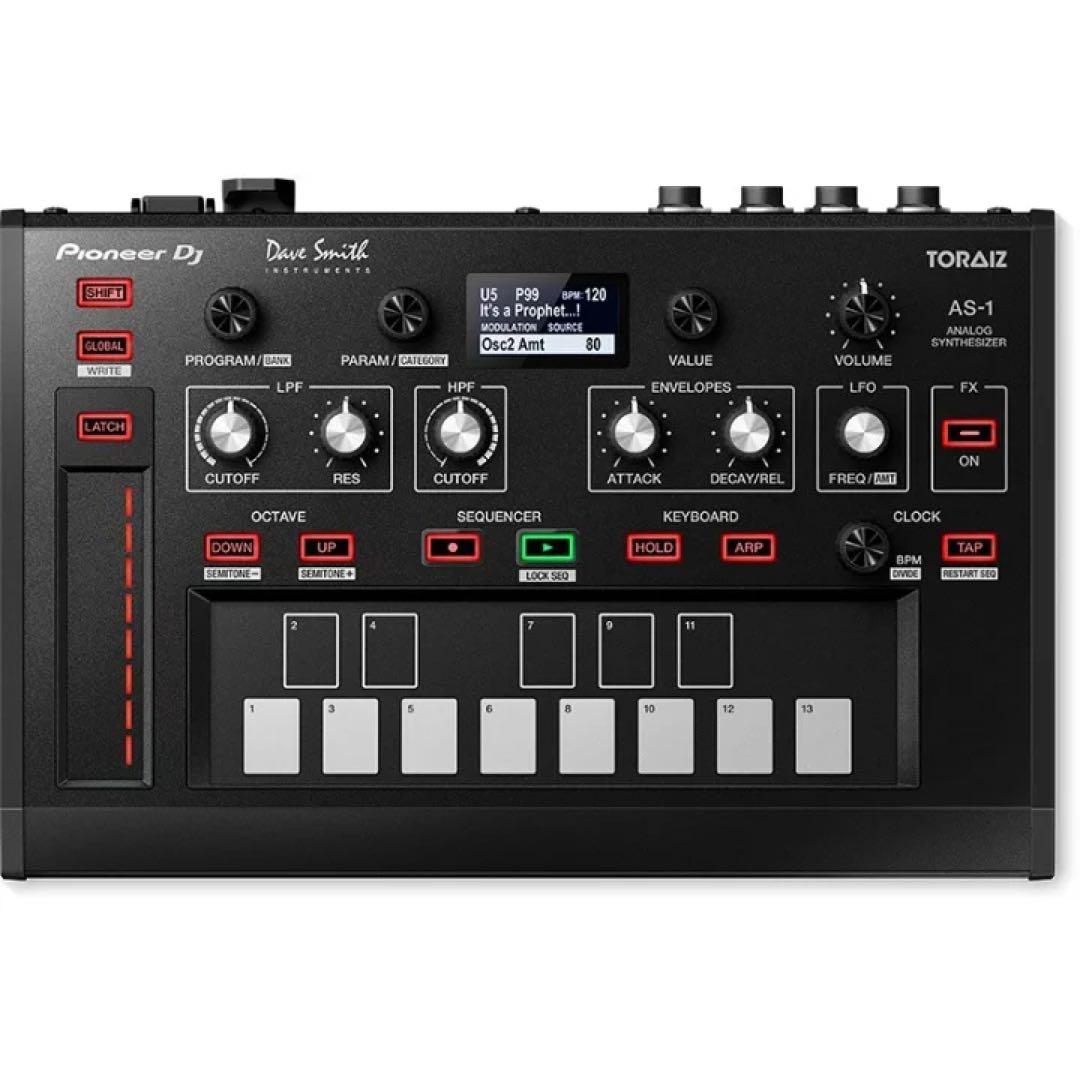 【新品】PioneerDJ TORAIZ AS-1 アナログシンセサイザー