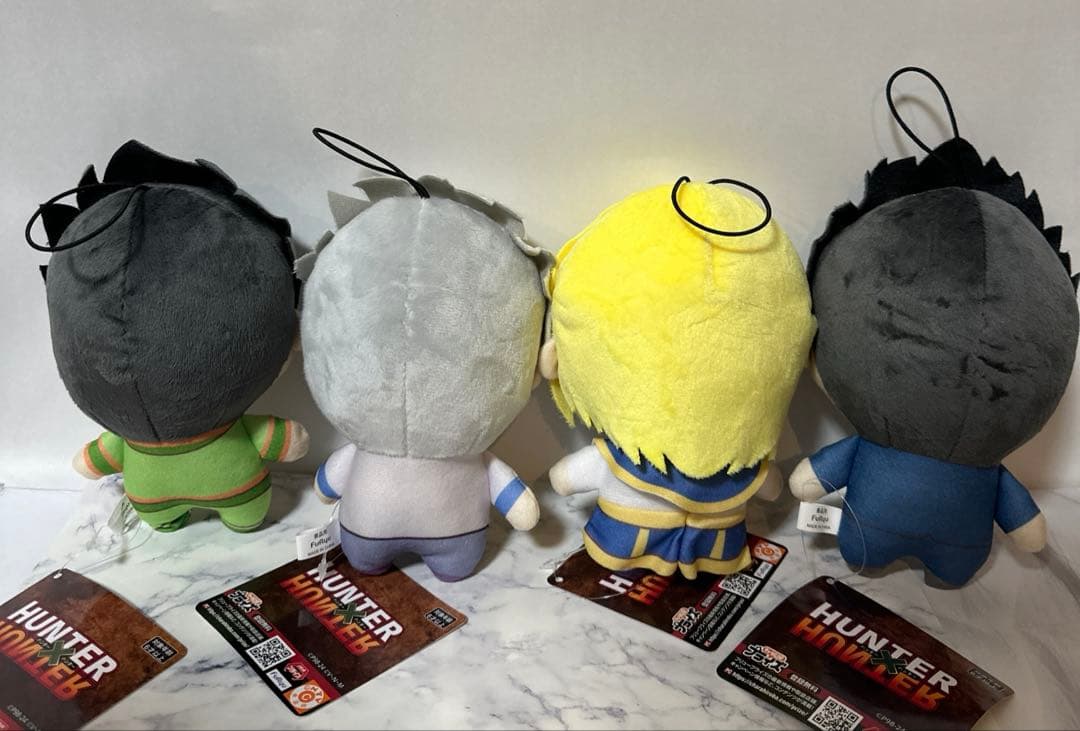 HUNTER×HUNTER ハンターハンター　ちょぴぬい　ぬいぐるみ　4種セット