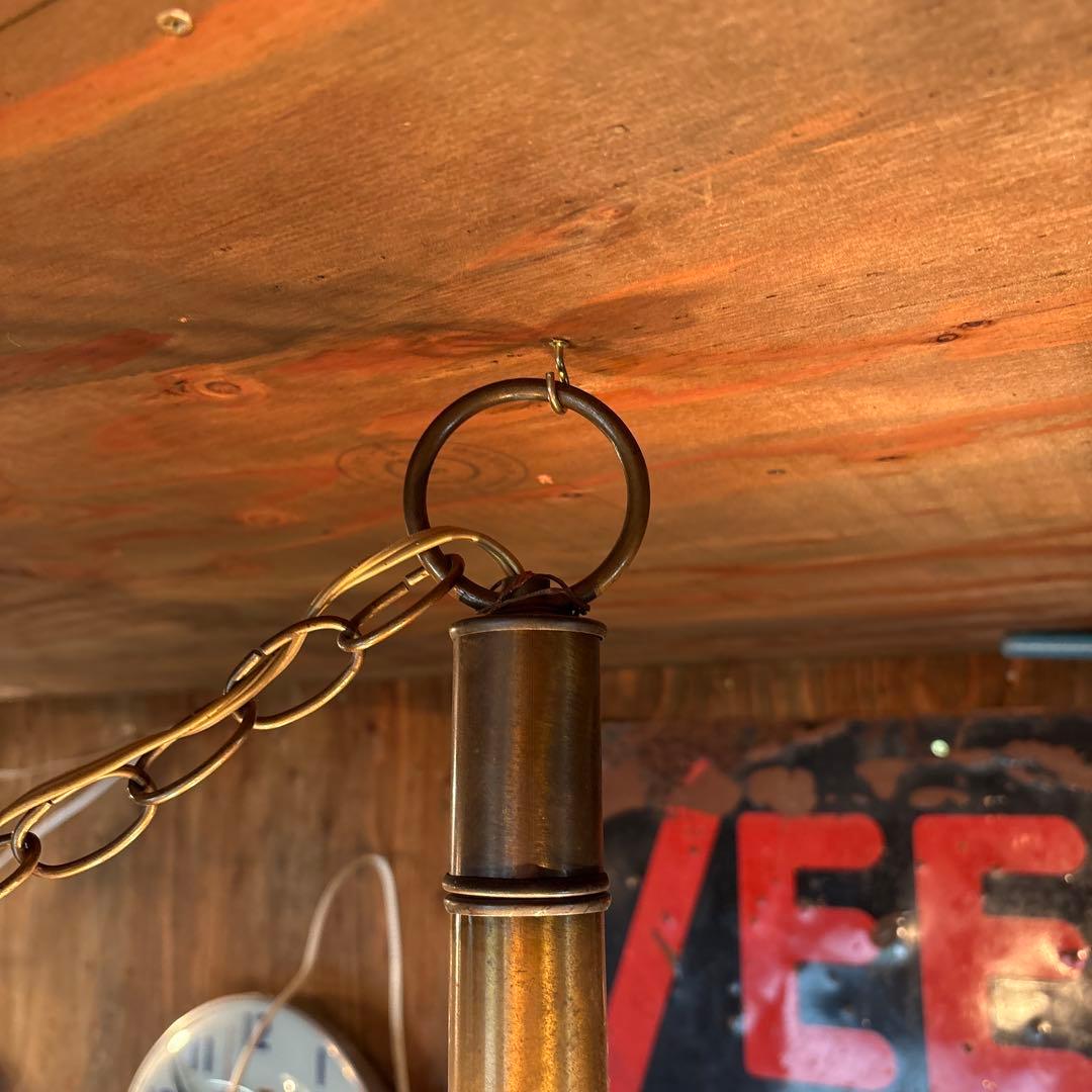 ヴィンテージ 6灯ペンダントライト アンティーク　ミッドセンチュリー