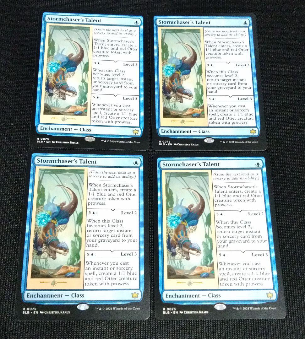 嵐追いの才能4枚セット