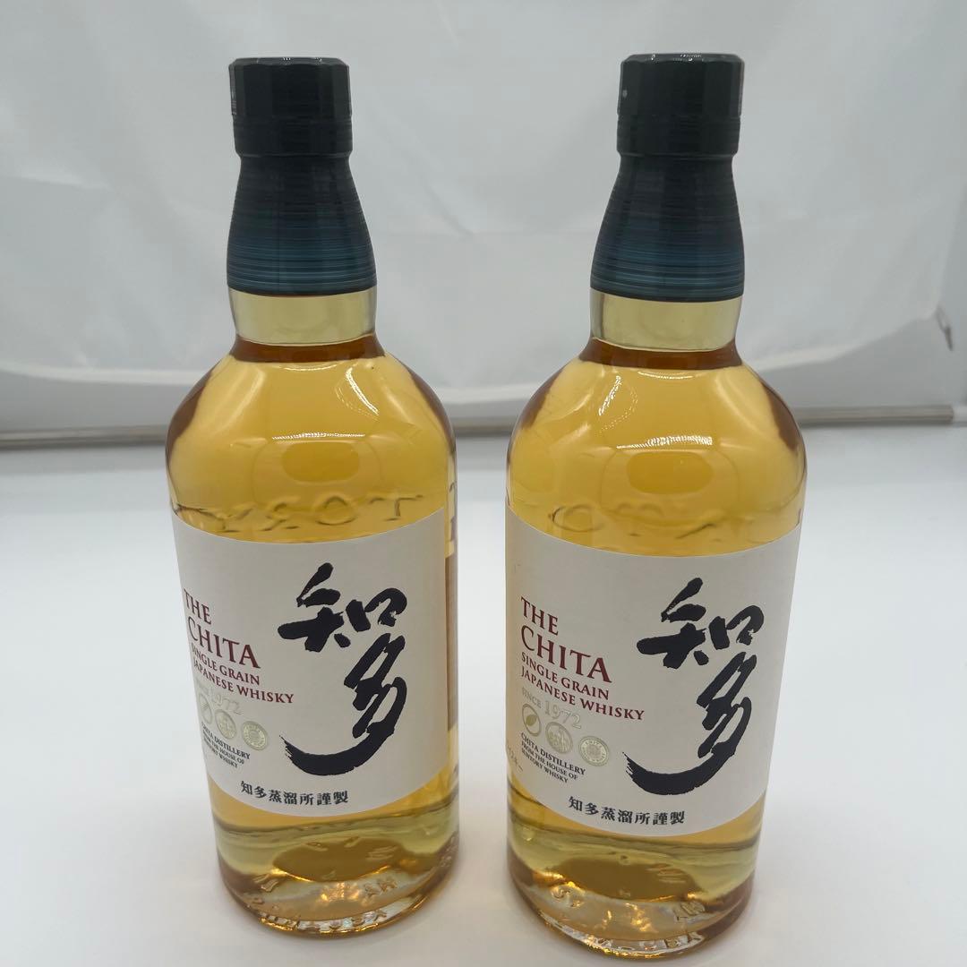 【未開栓 】知多 シングルグレーン ウイスキー 700ml 43度2本セット