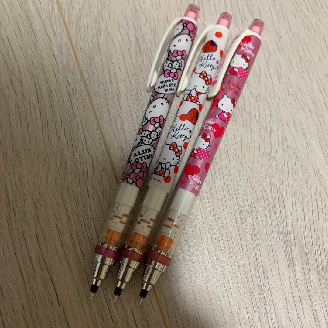 ハローキティ シャープペンシル 3本セット