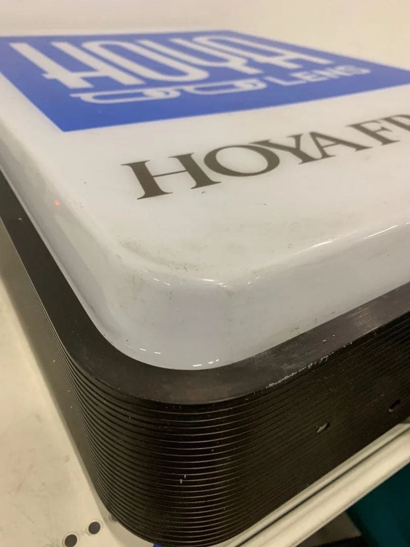 【非売品】HOYA LENS HOYA FRAMES 看板　サインボード