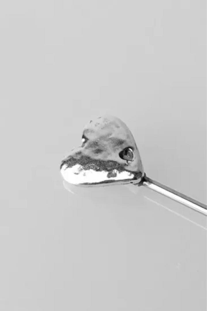 アクセサリー - CLASSICGENTLEMAN HEART PIN - SILVER