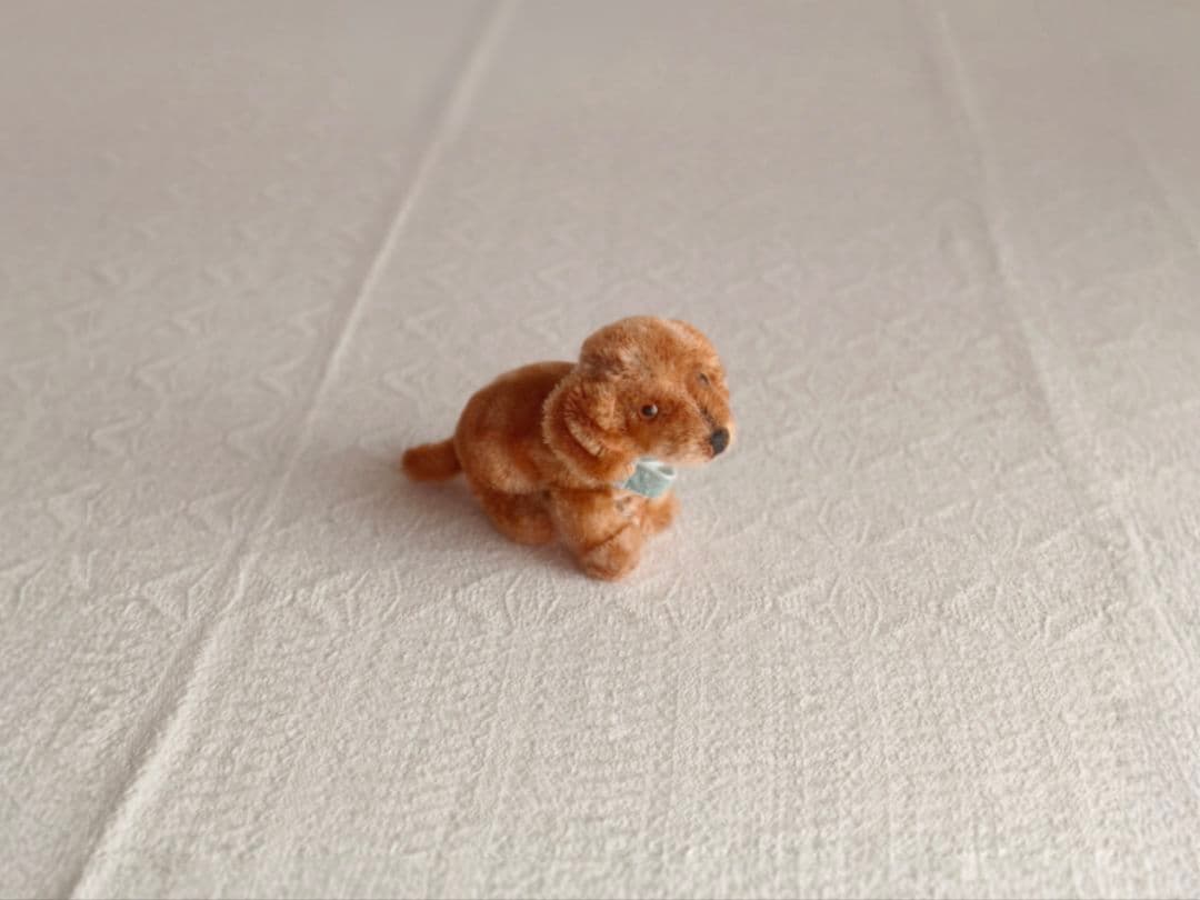 * vintage animal ❀ オレンジグラスアイ *ミニチュア ダックス