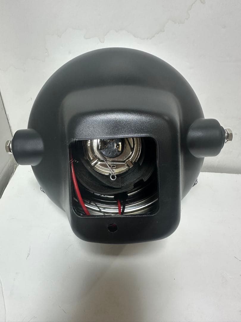 当時物シビエスーパーオスカー凹みレンズ付きヘッドライトASSYマーシャル