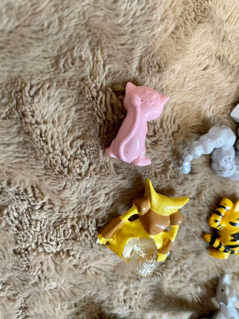 ポケモン フィギュア モンコレ　初期　平成　レトロ　 ミュウ　サンダー　ソフビ