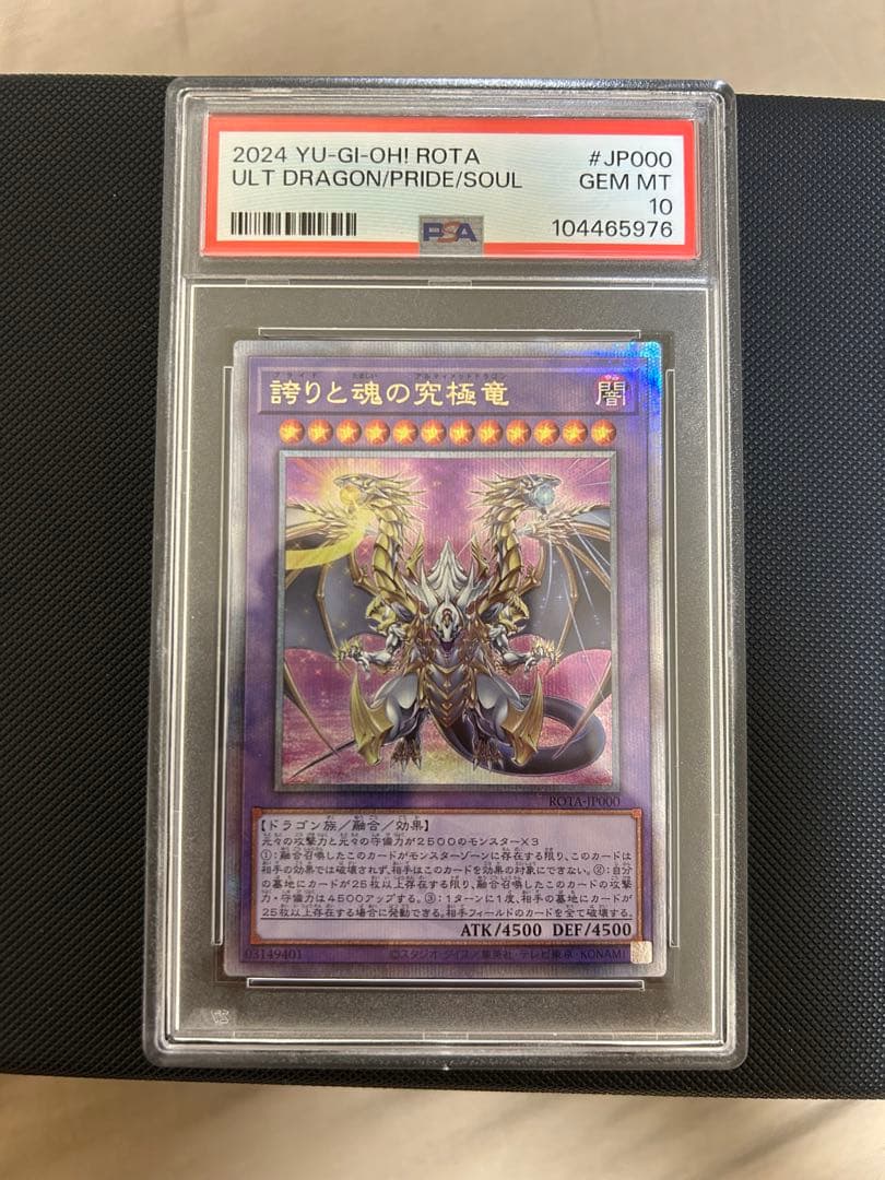誇りと魂の究極竜　psa10