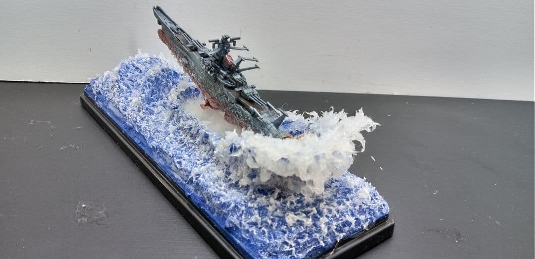 バンダイ.メカコレ.宇宙戦艦ヤマト2202ジオラマ完成品