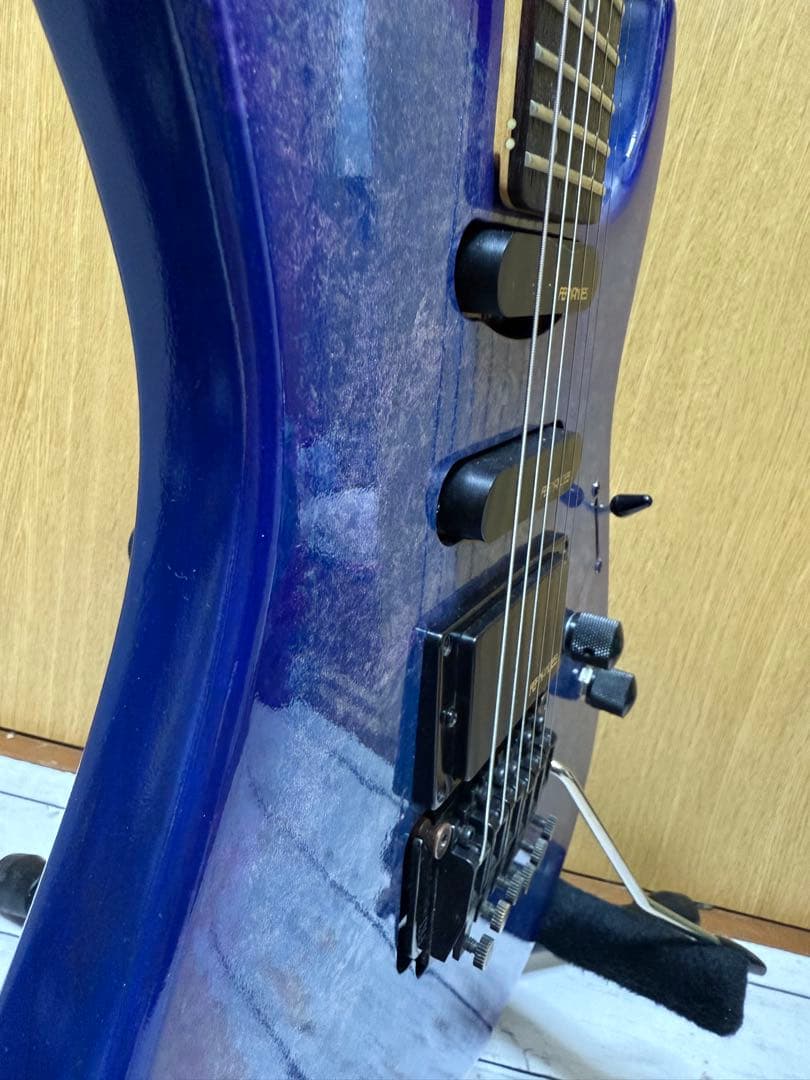 【メンテ済】Fernandes FR-55エレキギターラップ塗装フェルナンデス
