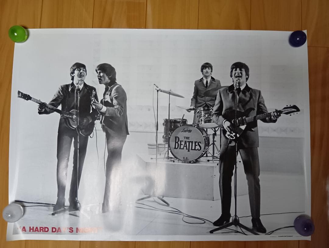 ビートルズポスター「A Hard Day's Night」