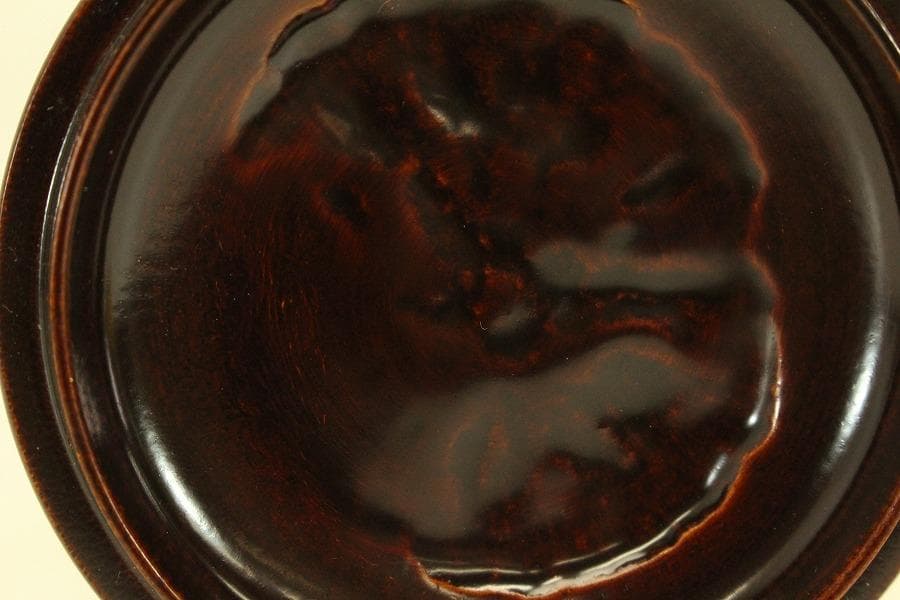 茶道具 黒田正玄作 棗 共箱 美品(ZE662)