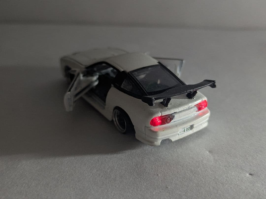 トミカプレミアム　180SX風　改造【電飾品】