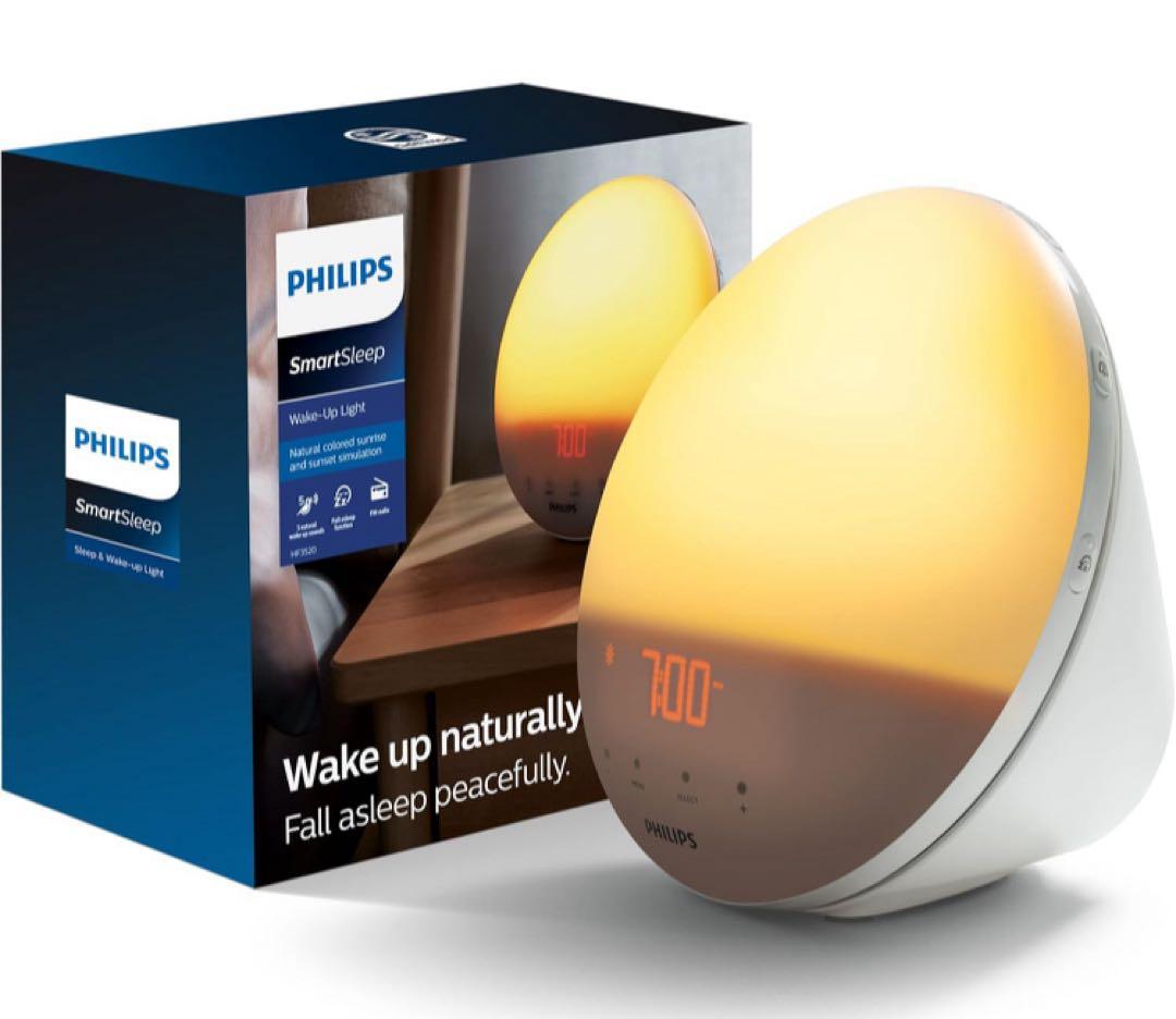 Philips 目覚まし時計 球形 ホワイト