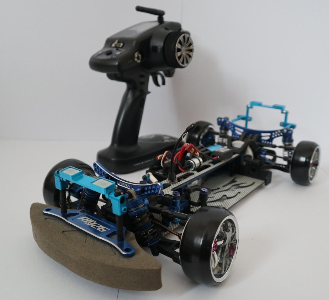 ヨコモ 1/10 RC イマドキSSG OVERDOSEパーツ付 メカ付シャーシ