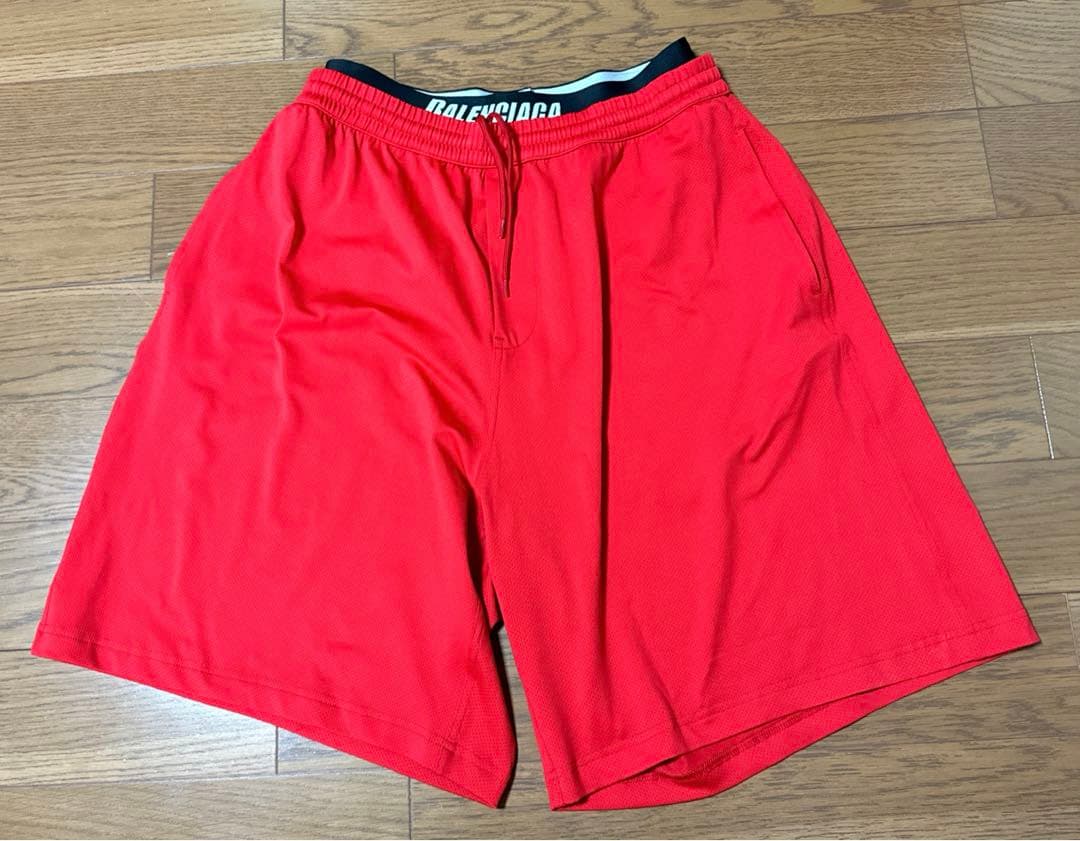 BALENCIAGA バレンシアガ　水着　赤　XS