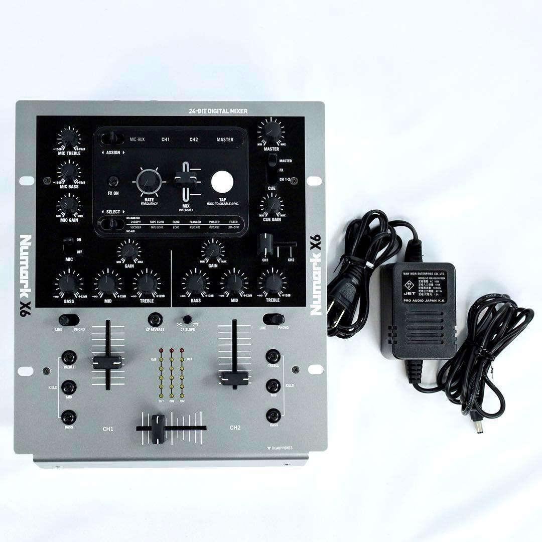 Numark X6 24-BIT DIGITAL MIXER デジタルミキサー