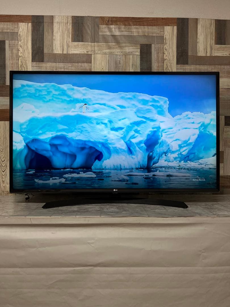 即日受渡❣️全国送料込LG 49型4K液晶テレビ　外付けHDD録画可能