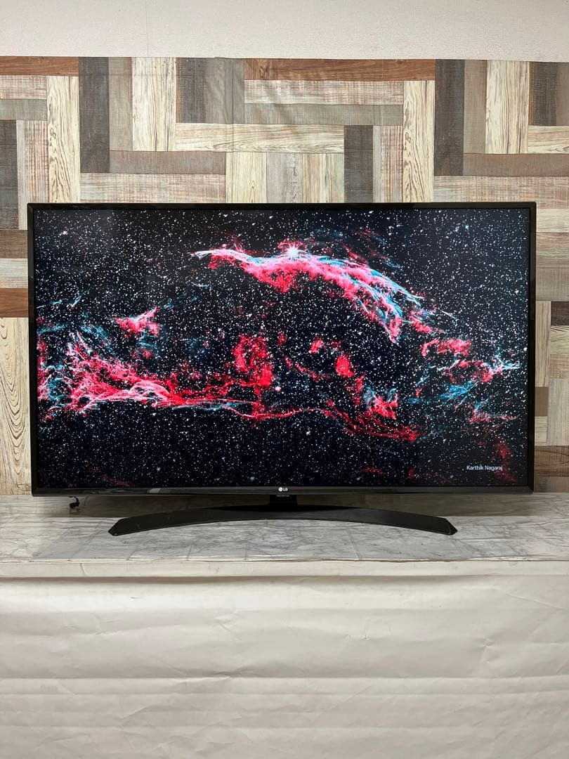 即日受渡❣️全国送料込LG 49型4K液晶テレビ　外付けHDD録画可能