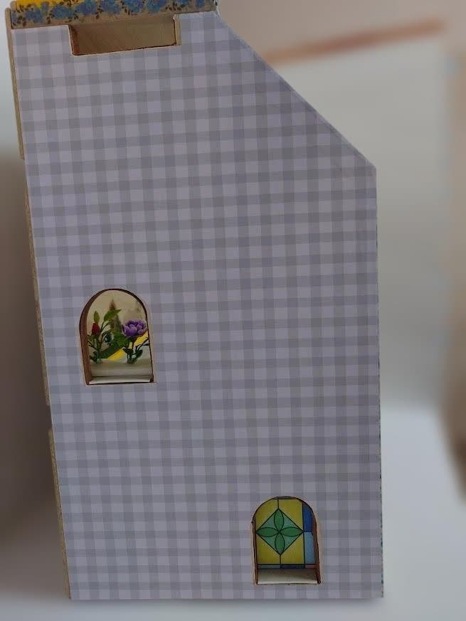 トミカ木製手作り駐車場（スモ－ルイエロ－）SY04