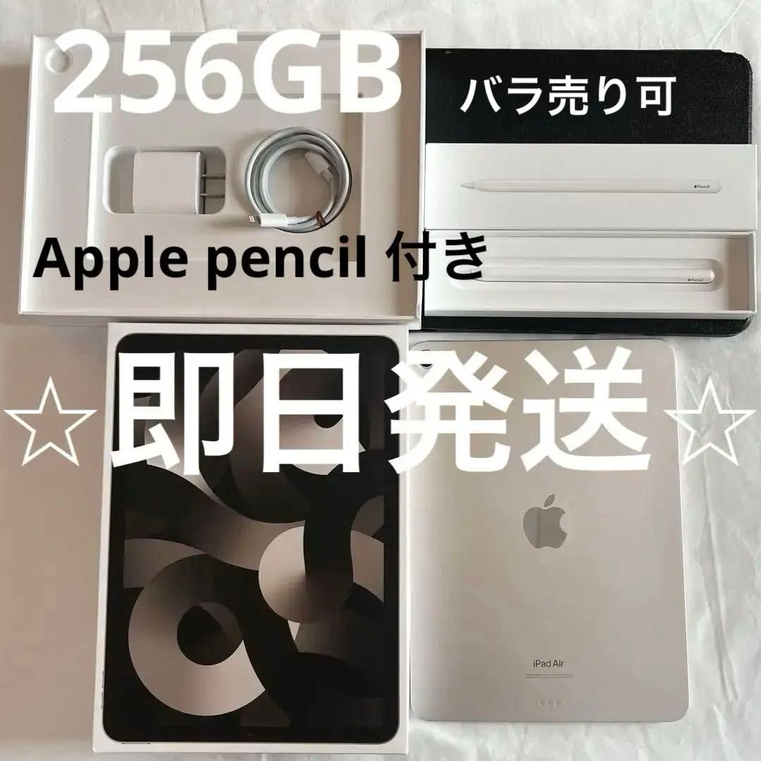 iPad Air 5 Wi-Fi 256GB,Apple Pencil2,ケース