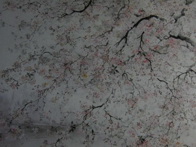 田中玉弘、【さくら（千鳥ヶ渕）】、希少な額装用画集より、美品、新品額装付