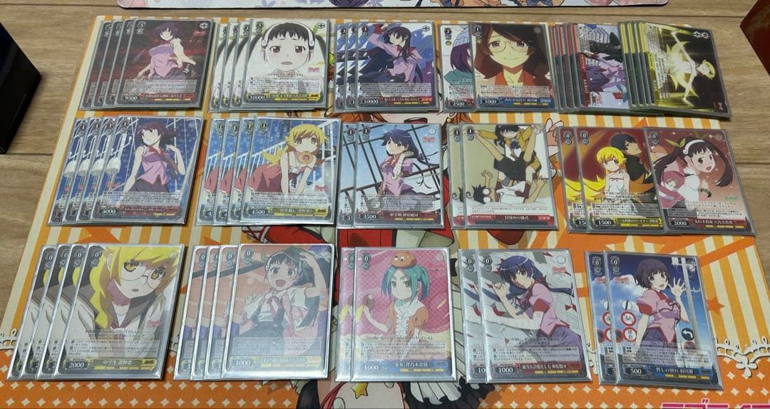 ヴァイスシュバルツ　希少　物語シリーズデッキ