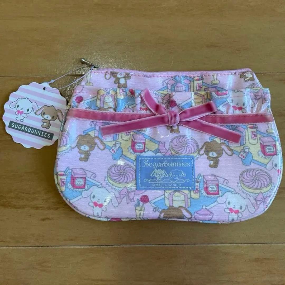 激レア♡シュガーバニーズ　フラットポーチ　リボン　☆未使用品☆