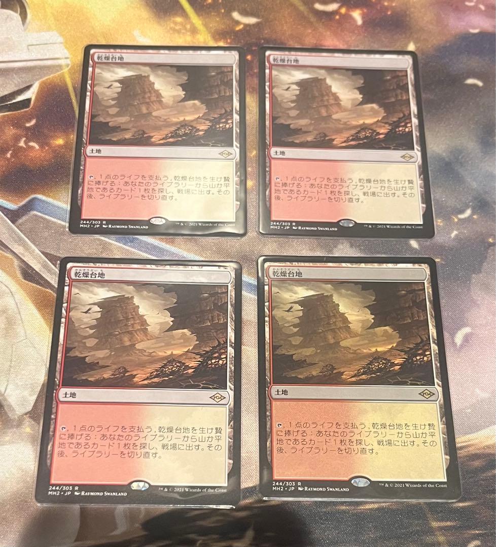MTG 乾燥台地4枚　最安値