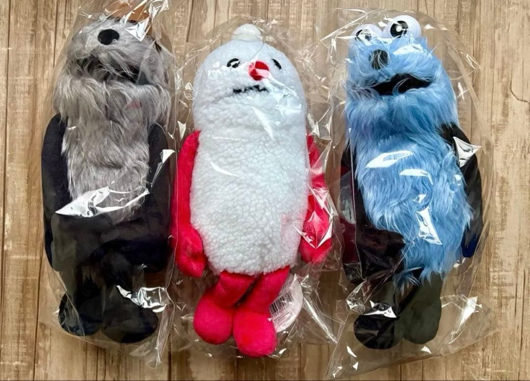 【公式】パペットスンスン ノンノン ゾンゾンぬいぐるみ 3体セット ポップアップ