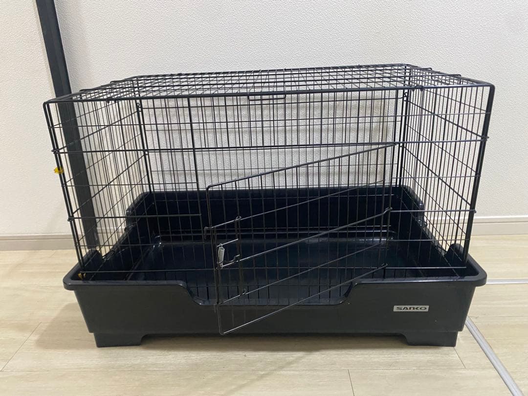 美品】フェレットSANKO ワイルドホーム 小動物用ケージ，ケージマットセット