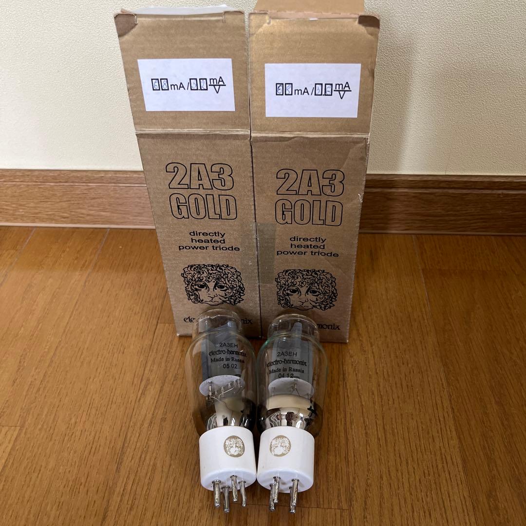 ジャンク 2A3GOLD directly heated powertriode
