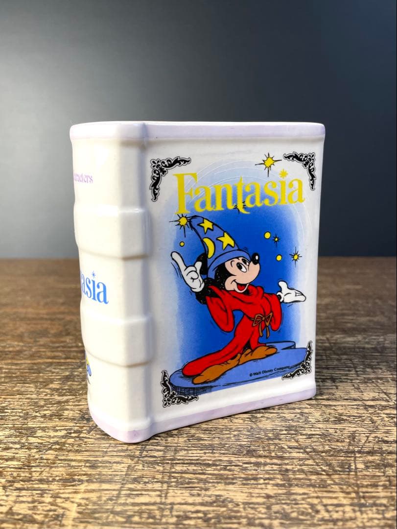 当時物 ファンタジア ミッキー ディズニー アンティーク 貯金箱