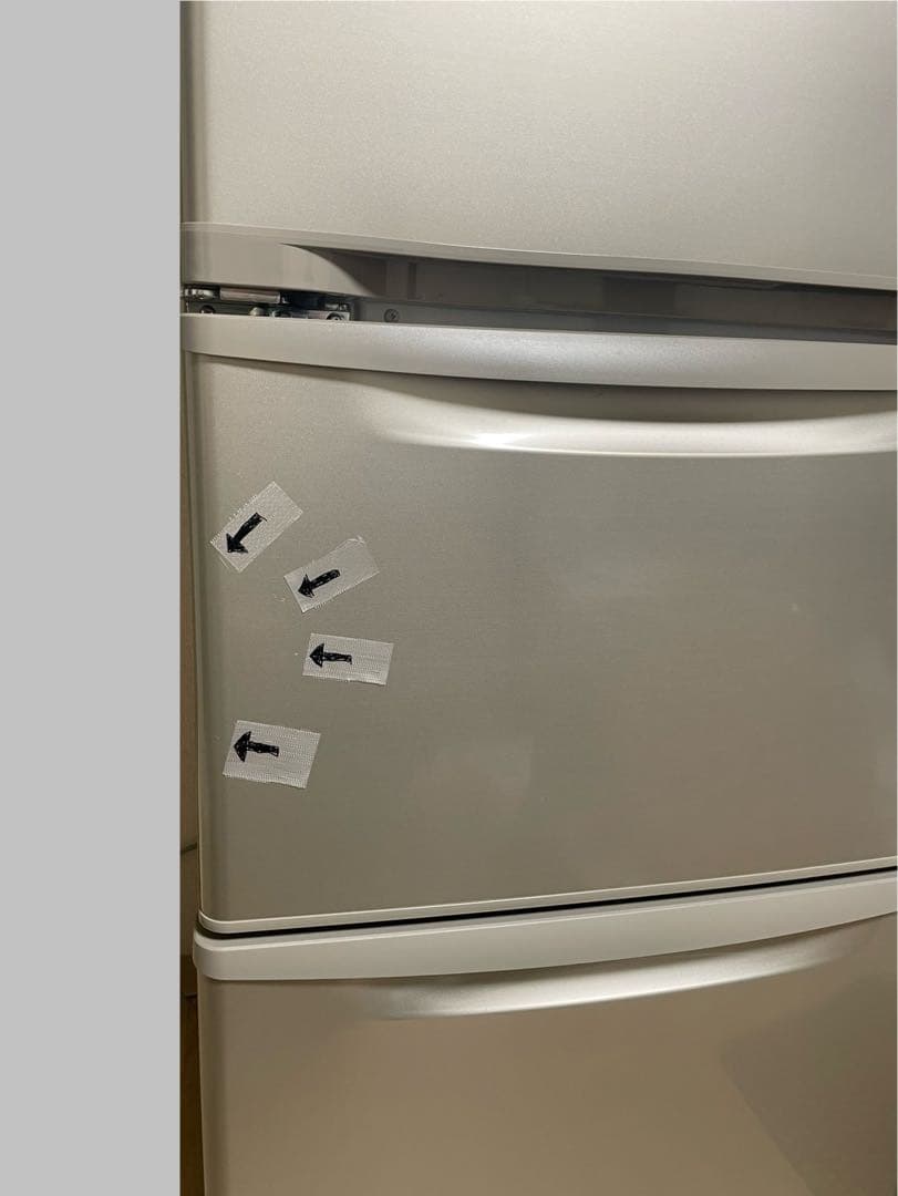 パナソニック　冷蔵庫　365L　NR-C371N-NL　2020年製　左開き