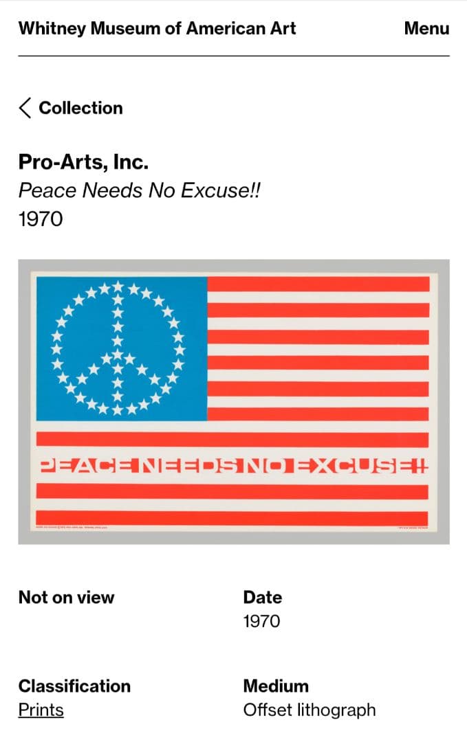 ヴィンテージ 1970 Pro Arts Inc　ポスター