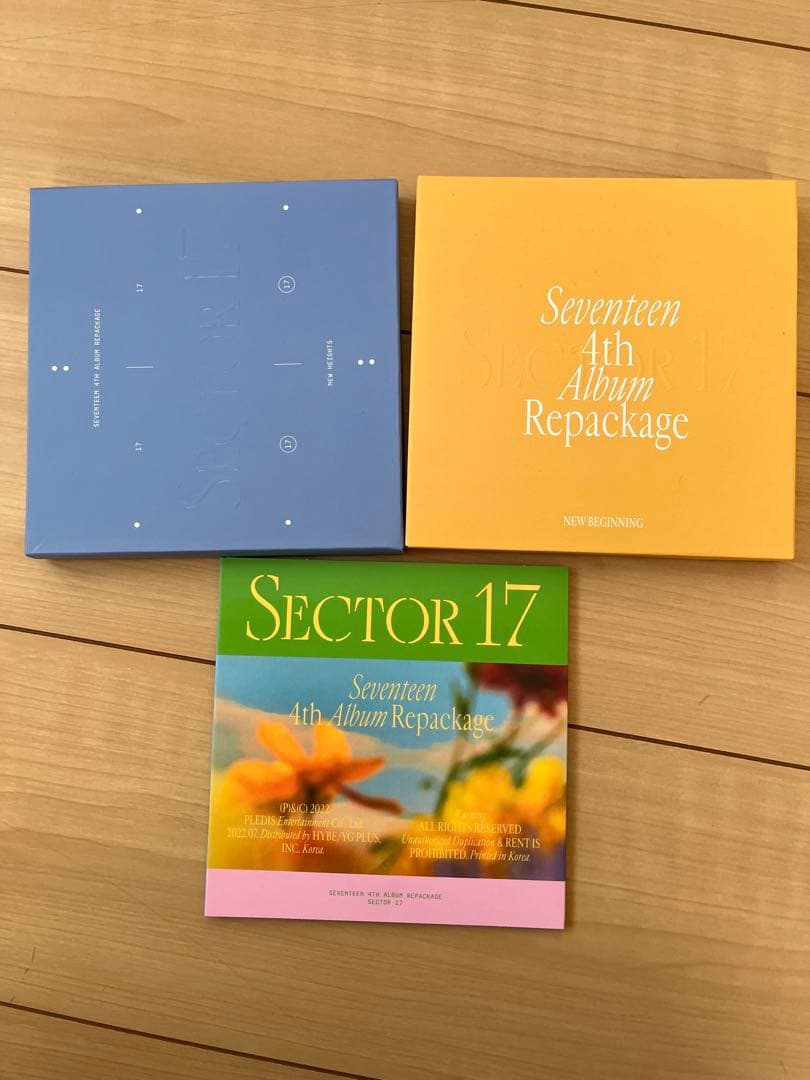 SEVENTEEN CDアルバムセット　トレカ