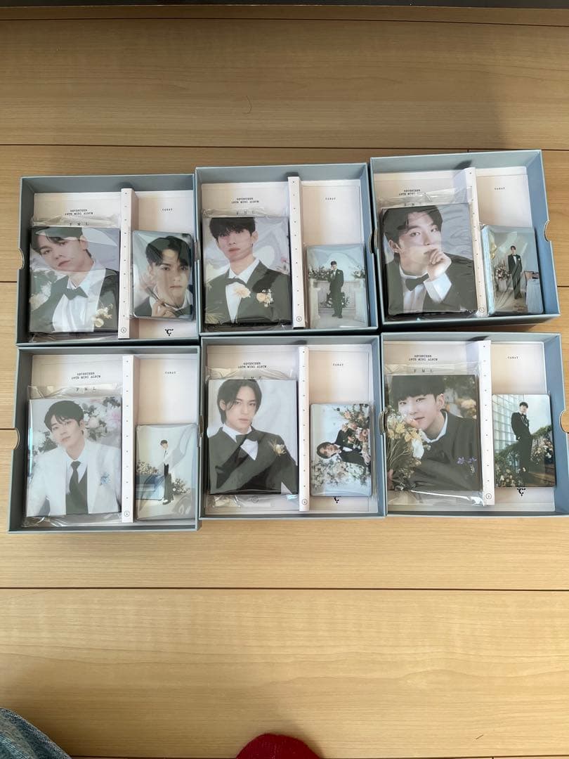 SEVENTEEN CDアルバムセット　トレカ