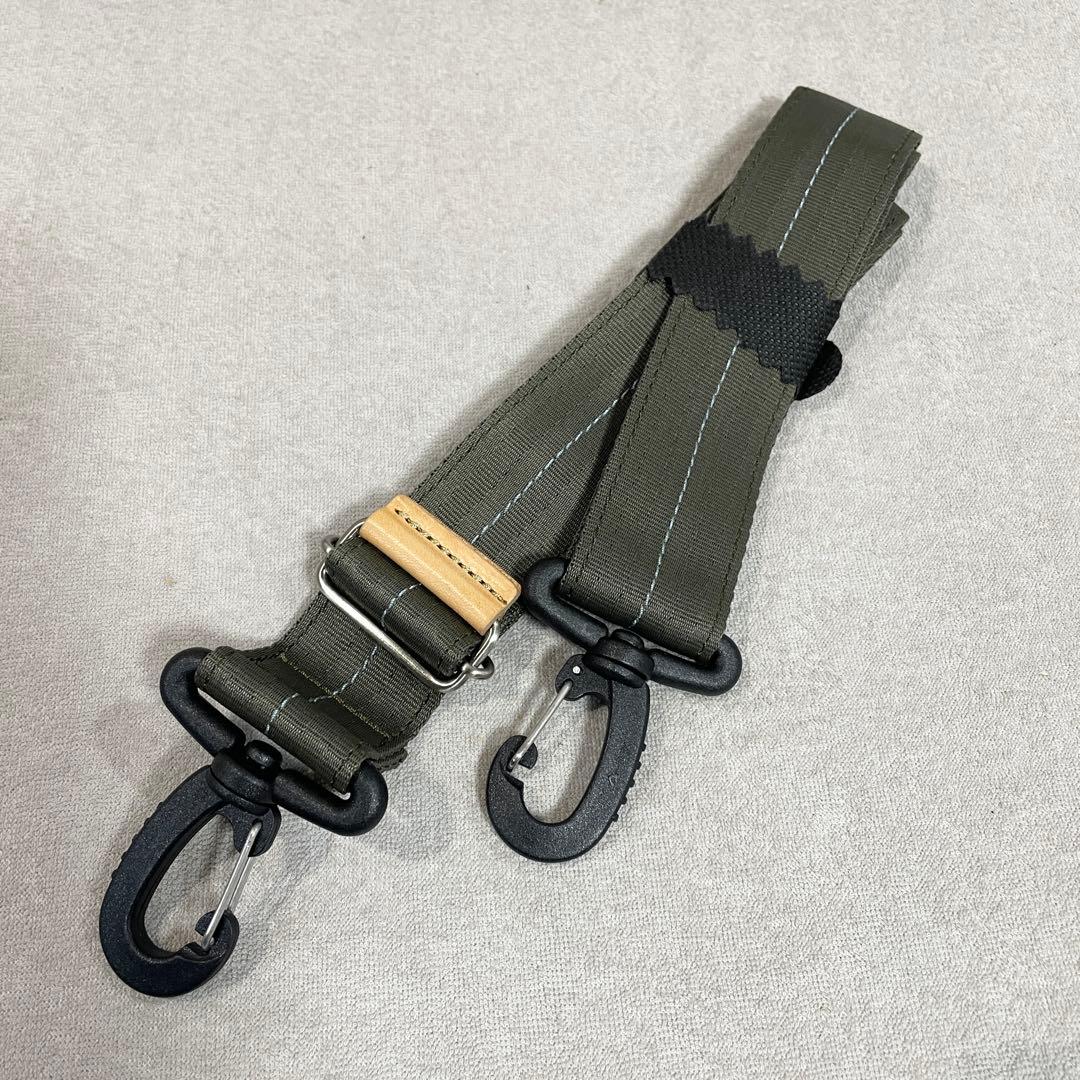 【極美品】ポールスミス ブリーフケース 2way オリーブ ナイロン×レザー