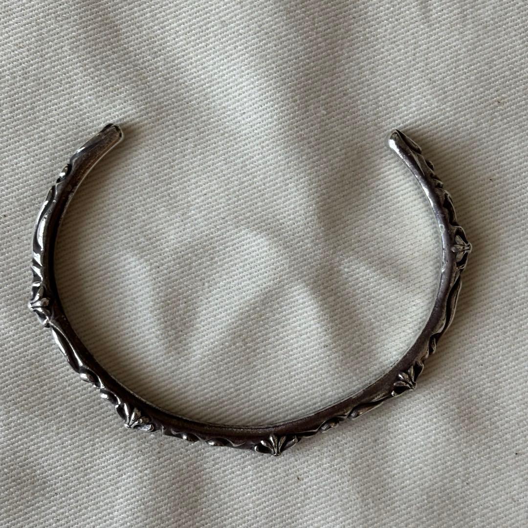 クロムハーツ Chrome Hearts SBT バングル シルバー 925 M