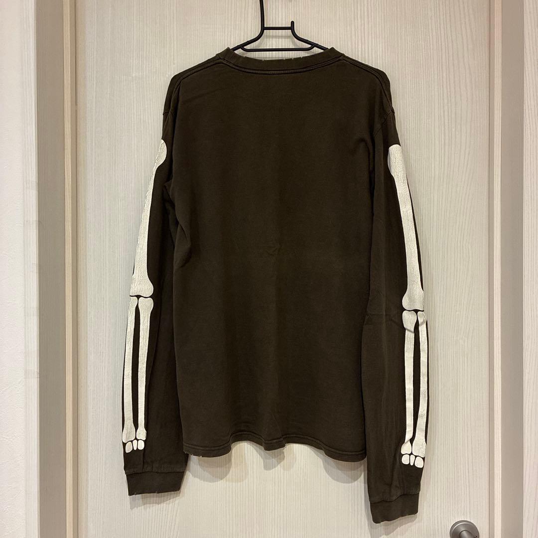 ナンバーナイン スカルボーン ロンT Lサイズ