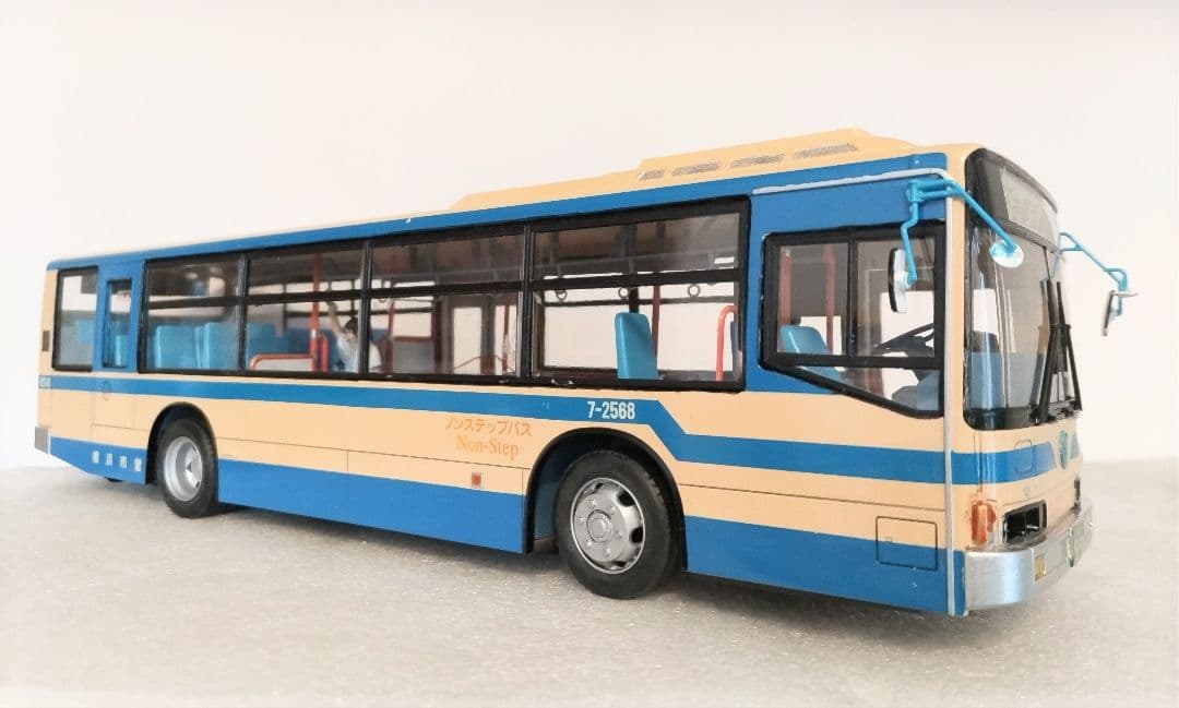 1/32 横浜市営バス(三菱ふそうエアロスター)素人組立品