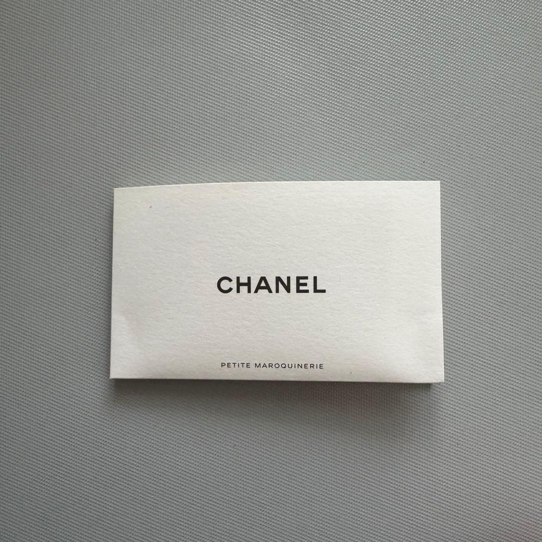 【新品】CHANEL スモール ウォレット ブラック