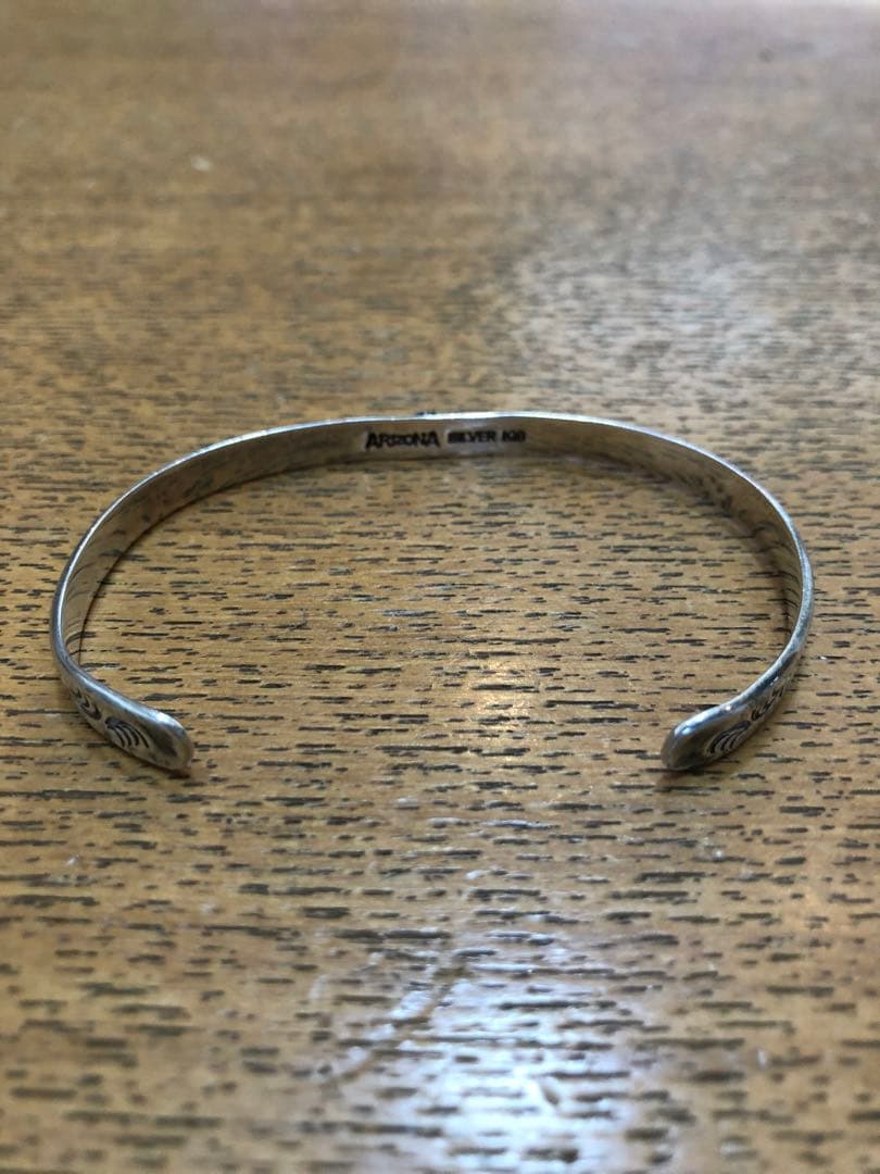 アリゾナ フリーダム シルバー925 k18太陽神 アラベスクバングル saad