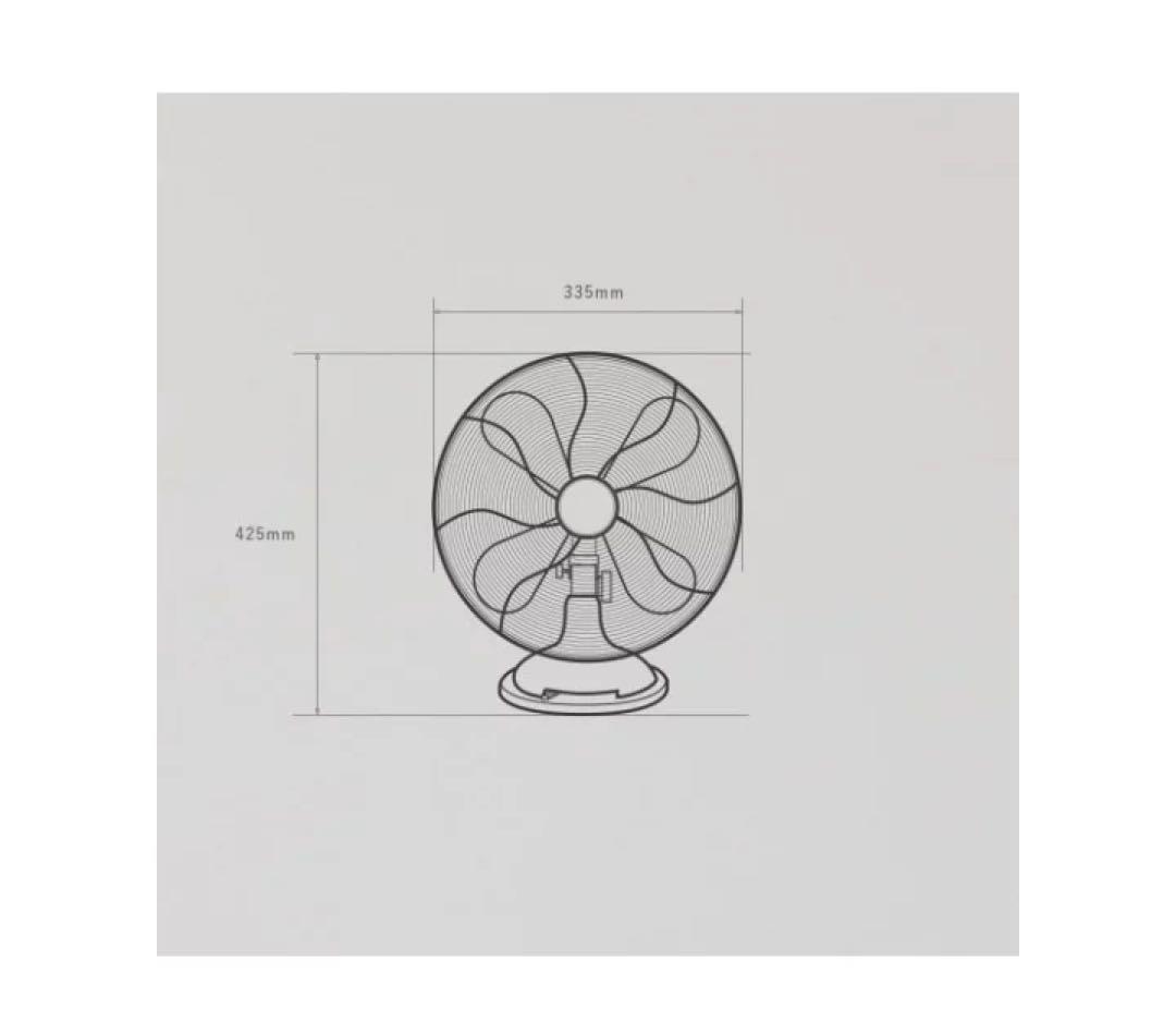 HERMOSA ハモサ RETRO FAN TABLE 卓上扇風機