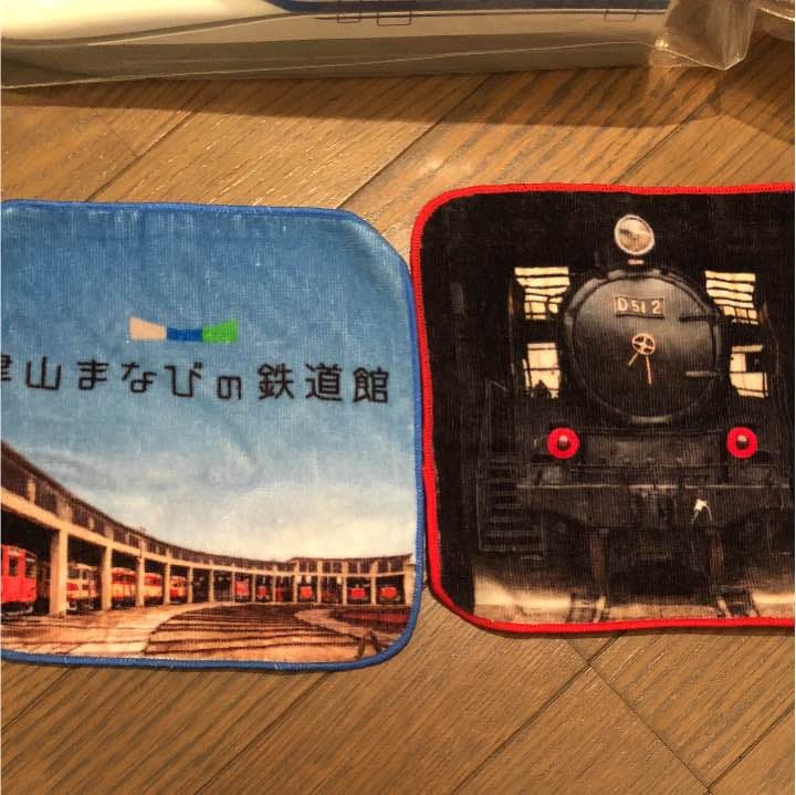 鉄道館ミニタオル  二枚セット