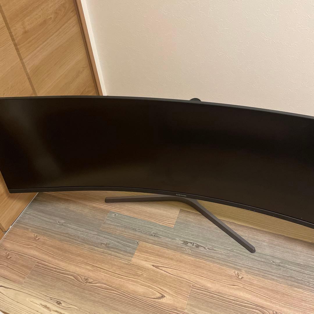 samsung 49C49RG90SSK 湾曲　49インチウルトラワイドモニター