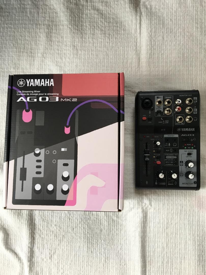 YAMAHA AG03 MK2 オーディオインターフェース