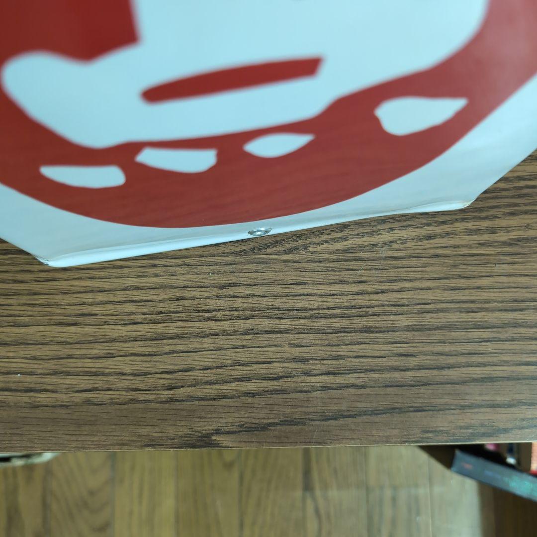 マルノ 看板 赤白